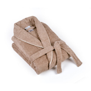 Памучен халат за баня Монте Карло Brown Памучен халат за баня Монте Карло Brown